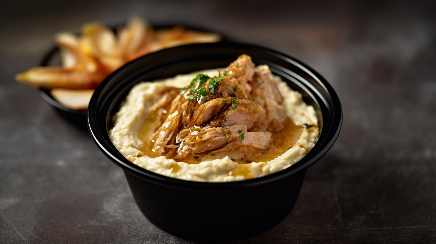 Salt and Sultan Chicken Hummus